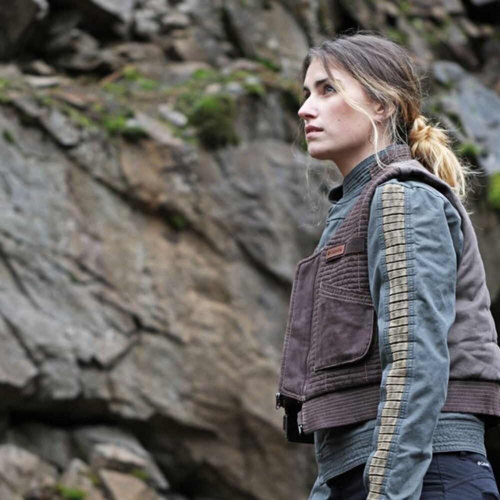 Columbia Jyn Erso Star Wars Rogue One Rebel Jacket Size S - Picture 9 of 10